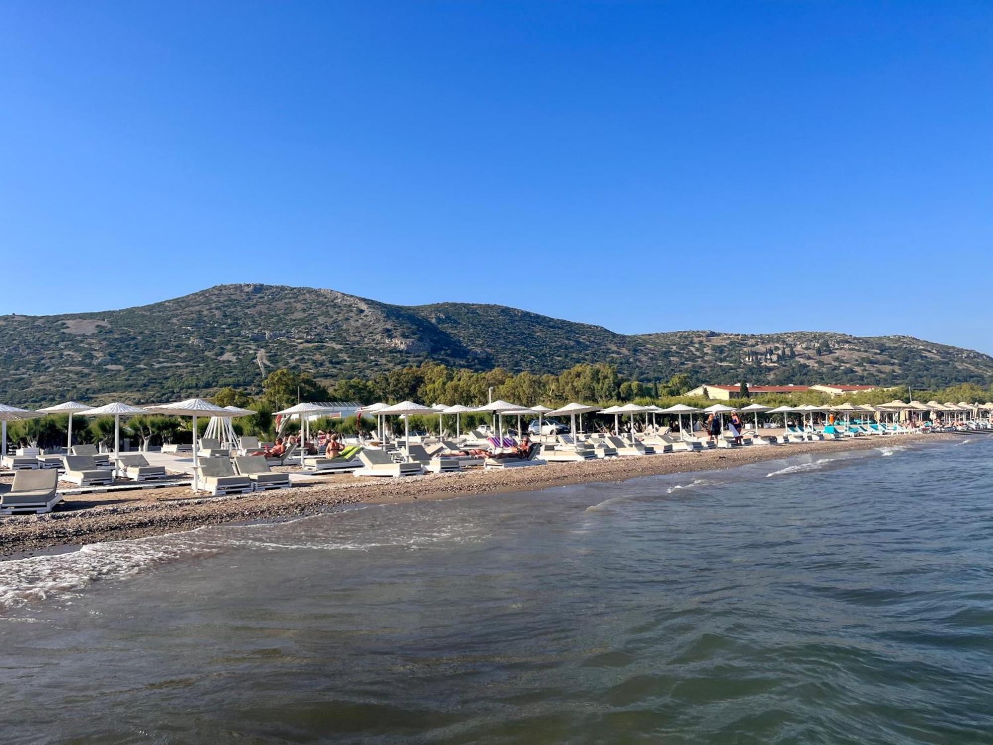 ピタゴリオ Holiday Oasis With Private Patio And Hammam-Style Bath In Chora-Pithagoreo, Samos Islandヴィラ エクステリア 写真
